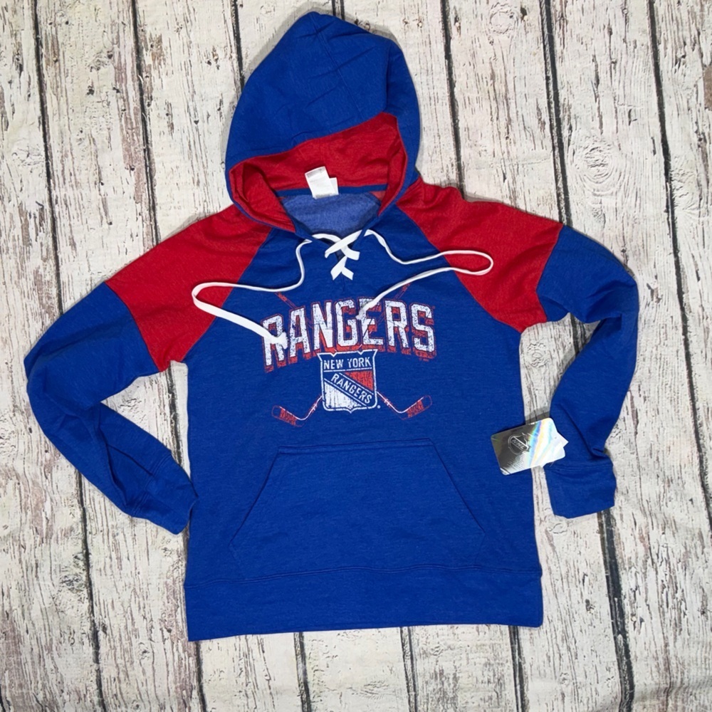 New York Rangers NHL Hockey Pullover Jumper New Women's Sweatshirt